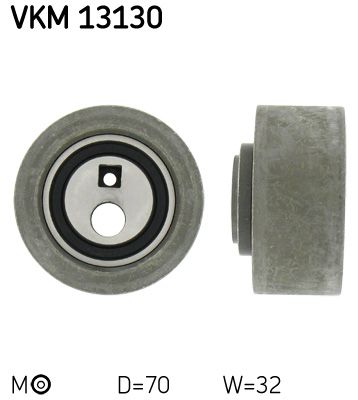Tensioner Pulley, timing belt SKF VKM 13130