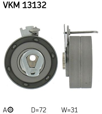 SKF VKM 13132 Tensioner Pulley, timing belt
