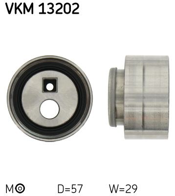 SKF VKM 13202 Tensioner Pulley, timing belt