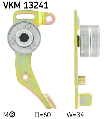 SKF VKM 13241 Tensioner Pulley, timing belt