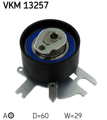 Tensioner Pulley, timing belt SKF VKM 13257