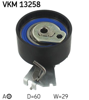 Tensioner Pulley, timing belt SKF VKM 13258