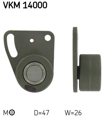 SKF VKM 14000 Tensioner Pulley, timing belt