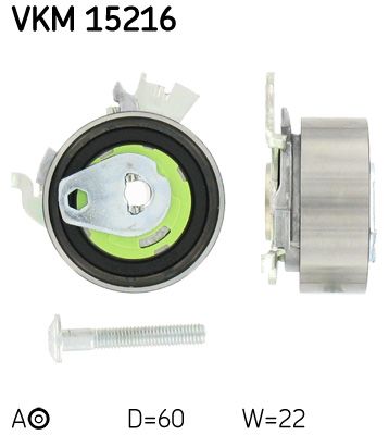 SKF VKM 15216 Tensioner Pulley, timing belt