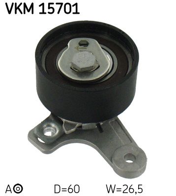 SKF VKM 15701 Tensioner Pulley, timing belt