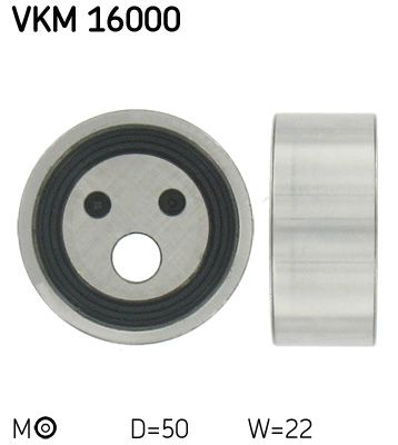 SKF VKM 16000 Tensioner Pulley, timing belt