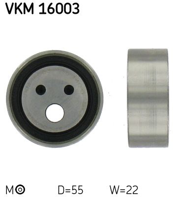 SKF VKM 16003 Tensioner Pulley, timing belt