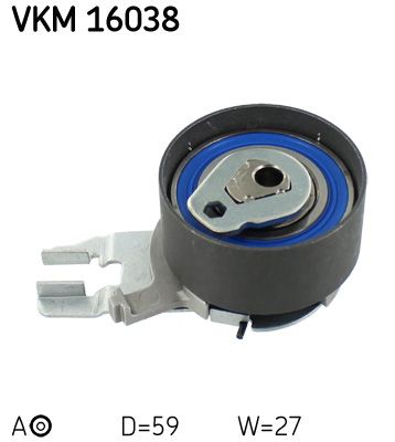 SKF VKM 16038 Tensioner Pulley, timing belt