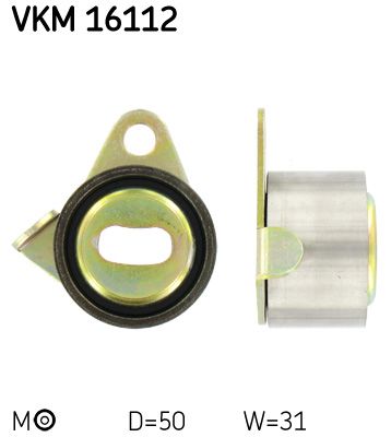 Tensioner Pulley, timing belt SKF VKM 16112