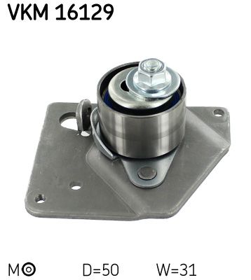 SKF VKM 16129 Tensioner Pulley, timing belt