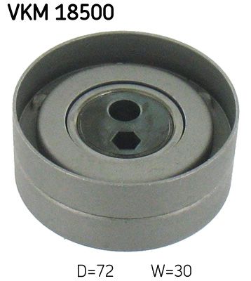 Tensioner Pulley, timing belt SKF VKM 18500