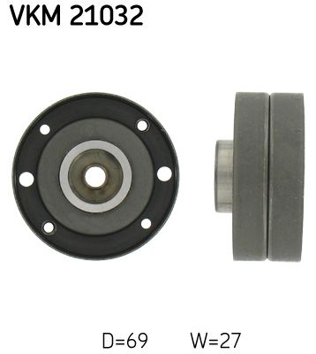 SKF VKM 21032 Deflection/Guide Pulley, timing belt