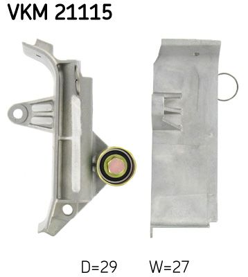 SKF VKM 21115 Deflection/Guide Pulley, timing belt