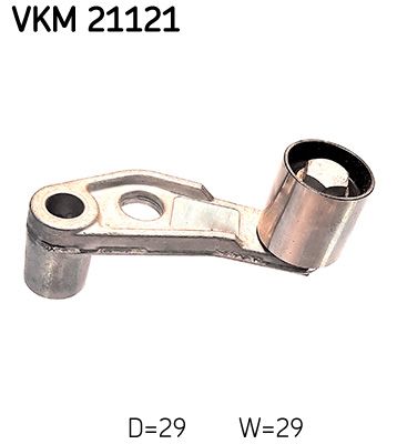 Deflection/Guide Pulley, timing belt SKF VKM 21121