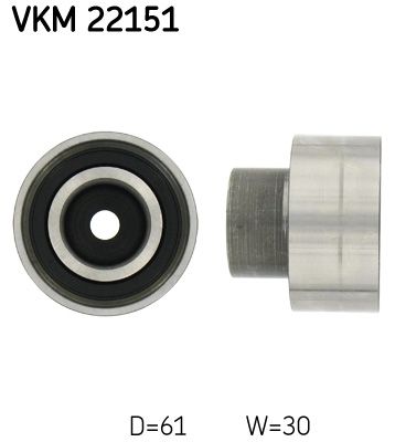 Deflection/Guide Pulley, timing belt SKF VKM 22151