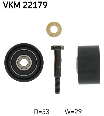 SKF VKM 22179 Deflection/Guide Pulley, timing belt