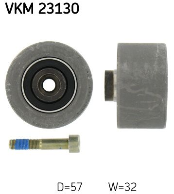 Deflection/Guide Pulley, timing belt SKF VKM 23130