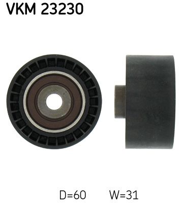Deflection/Guide Pulley, timing belt SKF VKM 23230