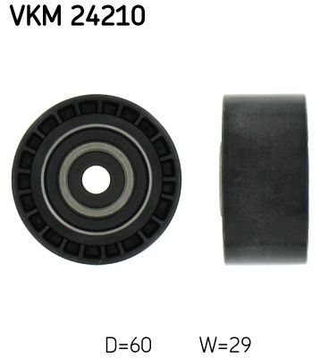 SKF VKM 24210 Deflection/Guide Pulley, timing belt