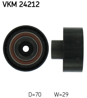 Deflection/Guide Pulley, timing belt SKF VKM 24212