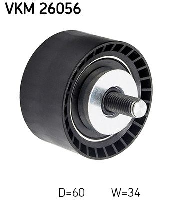 SKF VKM 26056 Deflection/Guide Pulley, timing belt
