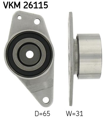 Deflection/Guide Pulley, timing belt SKF VKM 26115