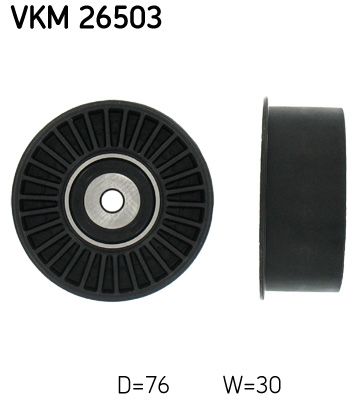 SKF VKM 26503 Deflection/Guide Pulley, timing belt