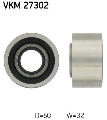 SKF VKM 27302 Deflection/Guide Pulley, timing belt