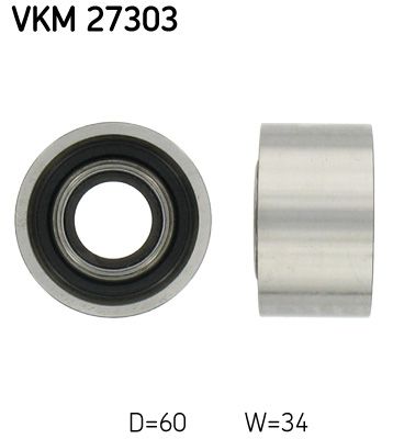 Deflection/Guide Pulley, timing belt SKF VKM 27303