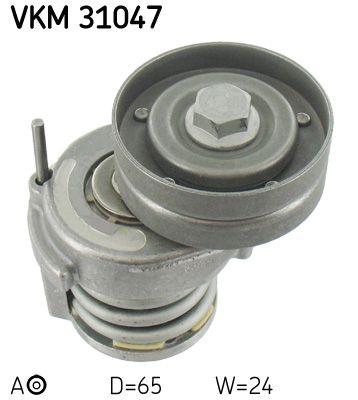 Tensioner Pulley, V-ribbed belt SKF VKM 31047