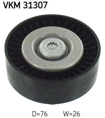 SKF VKM 31307 Deflection/Guide Pulley, V-ribbed belt