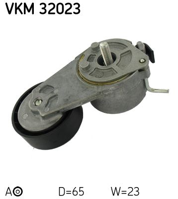 SKF VKM 32023 Tensioner Pulley, V-ribbed belt