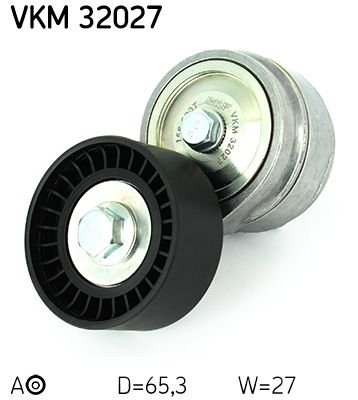 Tensioner Pulley, V-ribbed belt SKF VKM 32027