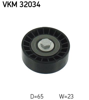 Deflection/Guide Pulley, V-ribbed belt SKF VKM 32034