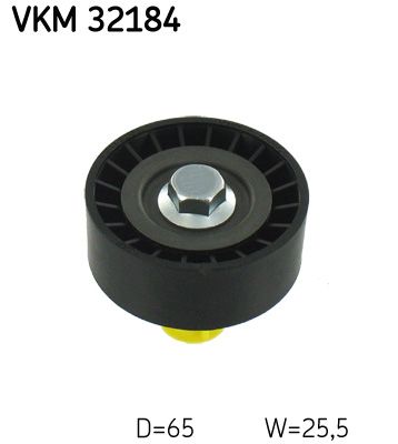 Deflection/Guide Pulley, V-ribbed belt SKF VKM 32184