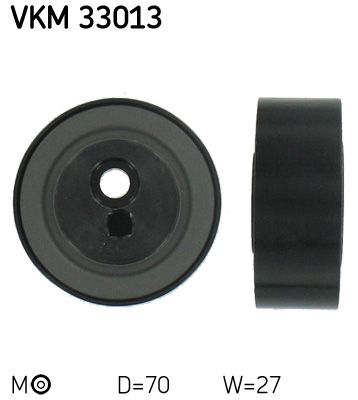 Tensioner Pulley, V-ribbed belt SKF VKM 33013