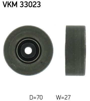 SKF VKM 33023 Deflection/Guide Pulley, V-ribbed belt