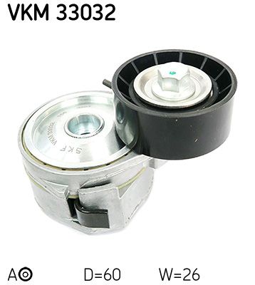 Tensioner Pulley, V-ribbed belt SKF VKM 33032