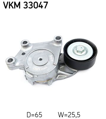 Tensioner Pulley, V-ribbed belt SKF VKM 33047