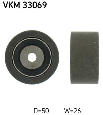 SKF VKM 33069 Deflection/Guide Pulley, V-ribbed belt
