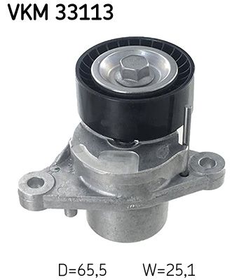 Tensioner Pulley, V-ribbed belt SKF VKM 33113