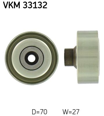 SKF VKM 33132 Deflection/Guide Pulley, V-ribbed belt