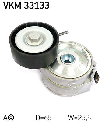 Tensioner Pulley, V-ribbed belt SKF VKM 33133