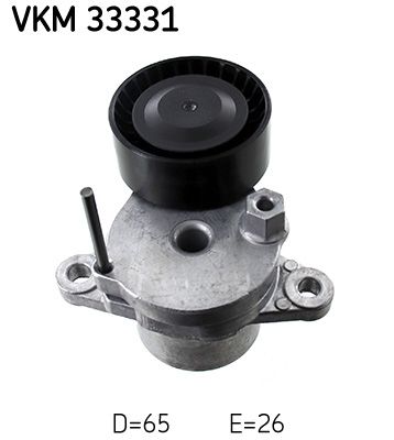 Tensioner Pulley, V-ribbed belt SKF VKM 33331