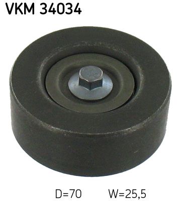 SKF VKM 34034 Deflection/Guide Pulley, V-ribbed belt