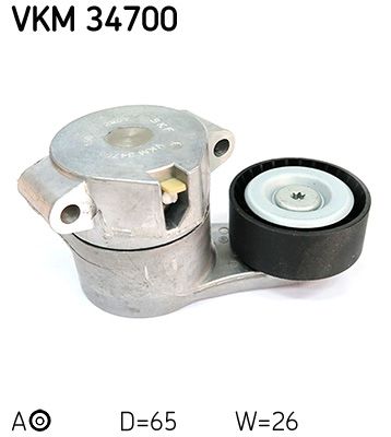 SKF VKM 34700 Tensioner Pulley, V-ribbed belt