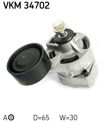 SKF VKM 34702 Tensioner Pulley, V-ribbed belt