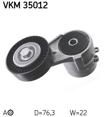 SKF VKM 35012 Tensioner Pulley, V-ribbed belt