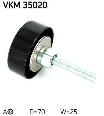 SKF VKM 35020 Deflection/Guide Pulley, V-ribbed belt