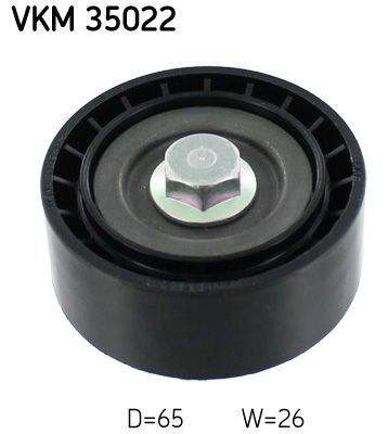 Deflection/Guide Pulley, V-ribbed belt SKF VKM 35022
